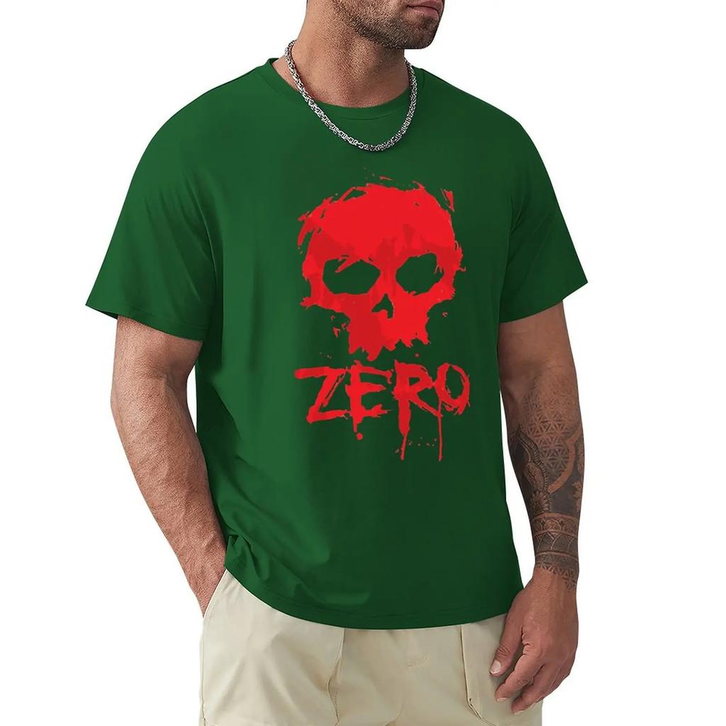Новая мужская черная футболка Zero Original Skate Vintage Skull унисекс для мужчин и женщин