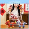 Chinese Zodiac Horse Plush Toy With Soft Short Plush For Lunar New Year Gift