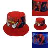 Spider Man Childrens Sun Hat With Wide Brim And Breathable Cotton For Summer