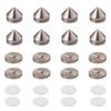 Подставки для колонок Pailvens Speaker 8 с 16 металлическими шипами для улучшения качества звука и снижения вибрации, золотые изоляторы.