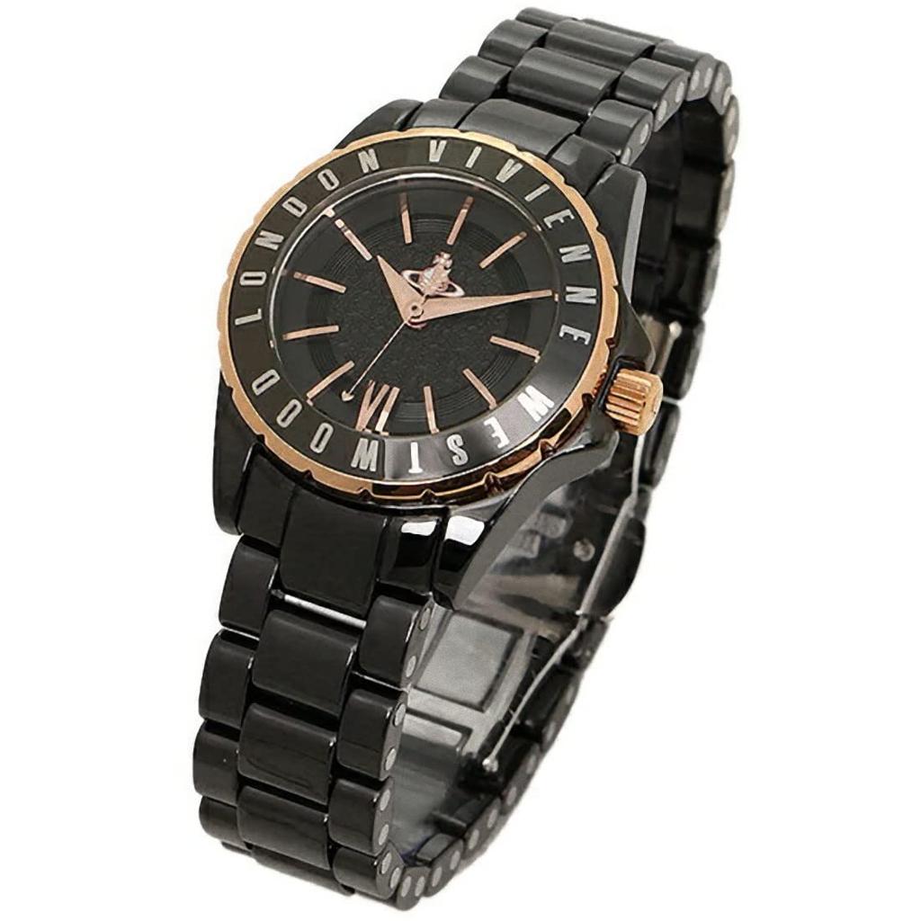 Vivienne Westwood VV088RSBK SLOANE2 Watch Gold (Vivienne Westwood) Black/Red [Item]