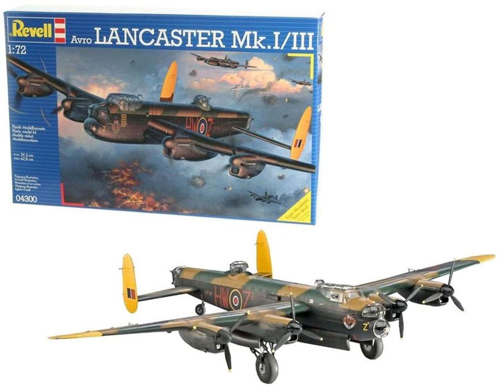 German Revell Avro Lancaster Plastic Model 1/72 Mk.I