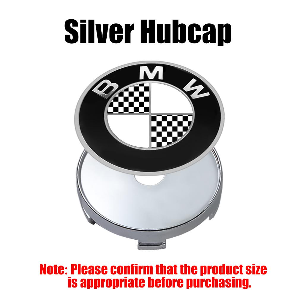 2026 Hot 4Pcs ABS 60/63/68mm Wheel Center Cover Hub Cover Logo For BMW 1 3 5 7 Series M Performance M3 M5 M6 F01 F20 F10 F13 F15 F16 F30