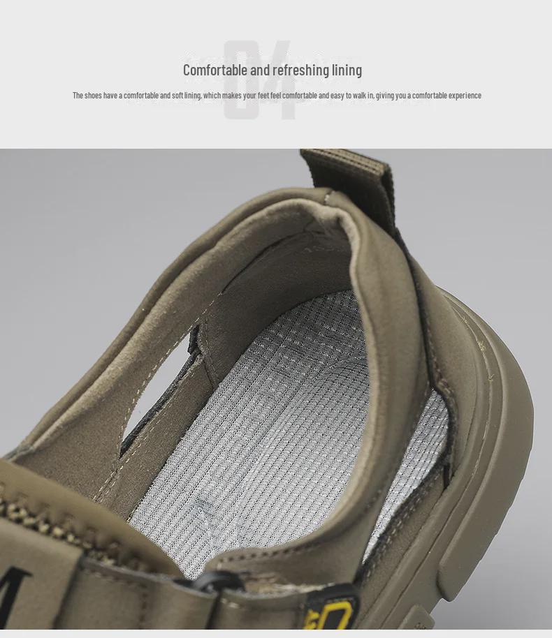 2024 Мужские летние всепогодные нескользящие спортивные пляжные сандалии