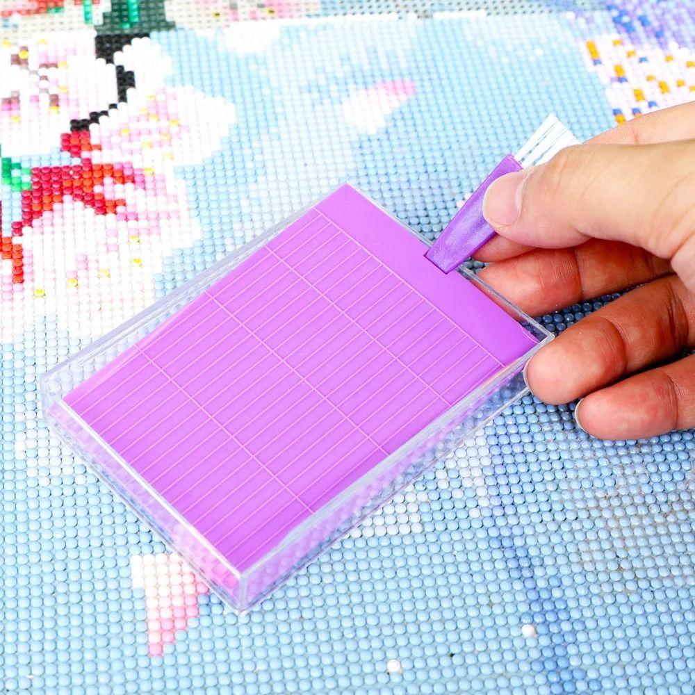Лоток для алмазной живописи с вышивкой, лоток для сортировки бисера большой емкости для 5D алмазной живописи