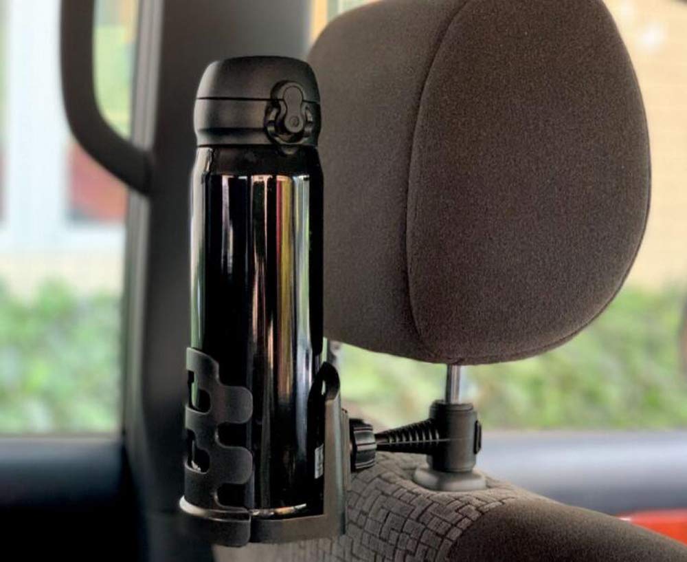HJ Car Drink Air Conditioner Bicycle Drink Back Car Drink Holder for Cups Set of Holder, Vent, Holder, Headrest, Seat, Drinks, Cans, (Headrest, 3)