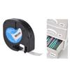 Labeling Label Tape 91200 Self Adhesive Refills Black Print on White Paper 1 2 Inch * 13 Feet 12mm * 4m for DYMO LT