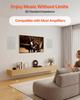 In-Wall Speakers, 203.2mm, In Wall Speaker System with Paintable Grille, Hi-Fi Sound, 200W Peak, 2-Way Rectangular Speakers, for Damp Humid Indoor