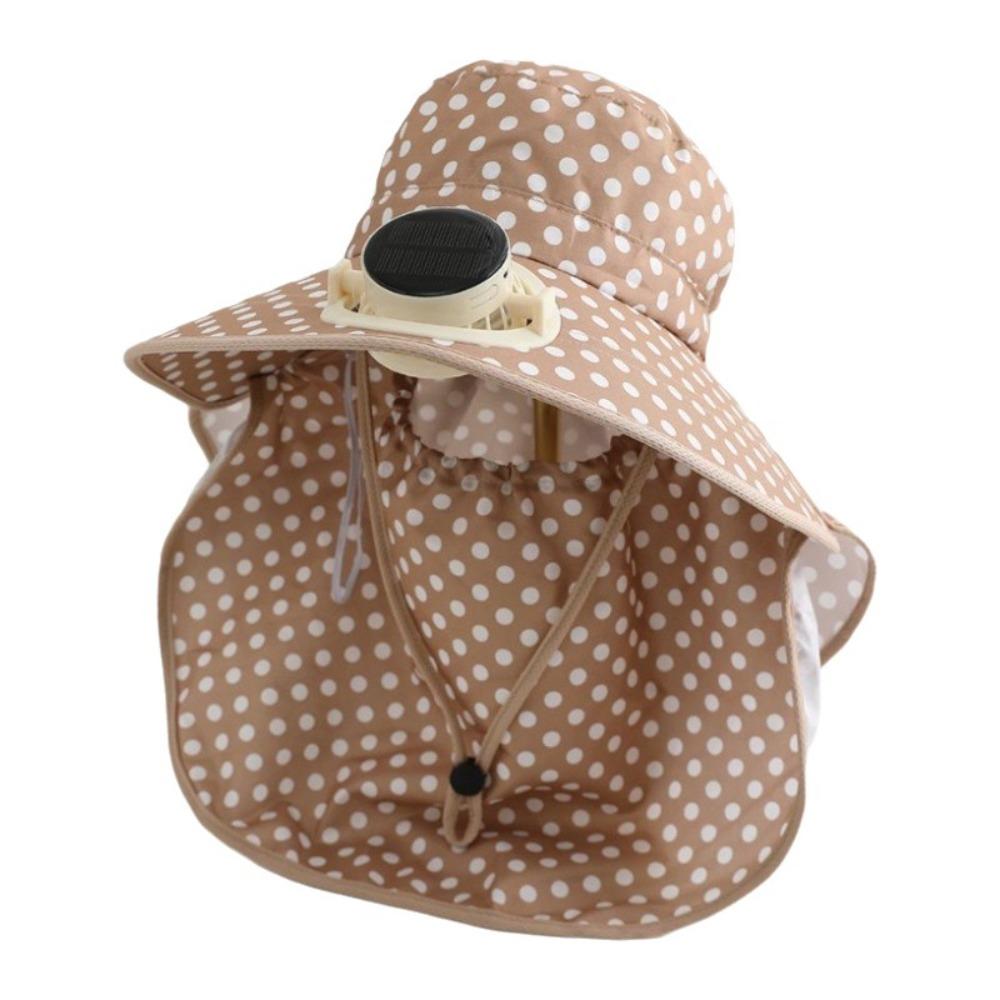 USB Charging Sun Cap Anti-UV Cooling Fan Hat Sunscreen Cap Fisherman Hat Summer Season
