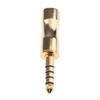 4.4mm Gold Plated 5 Poles Balanced Headphone Plug For NW-WM1Z NW-WM1A