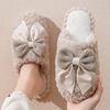 Cixi Cotton Slippers Women Winter Spring and Autumn Home Use Indoor Warm Non-slip Home Cixi Winter Plush Men
