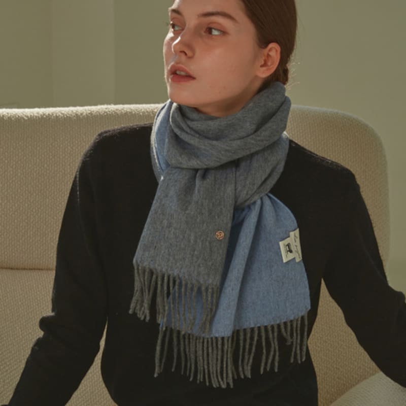 White Project DOUBLE SIDED MUFFLER [4COLOR]