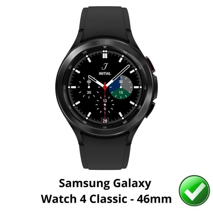 Protection écran pour Samsung Galaxy Watch 4 Classic - 46mm [Pack 6] Film Plastique Protecteur Résistant Ultra Mince Phonillico