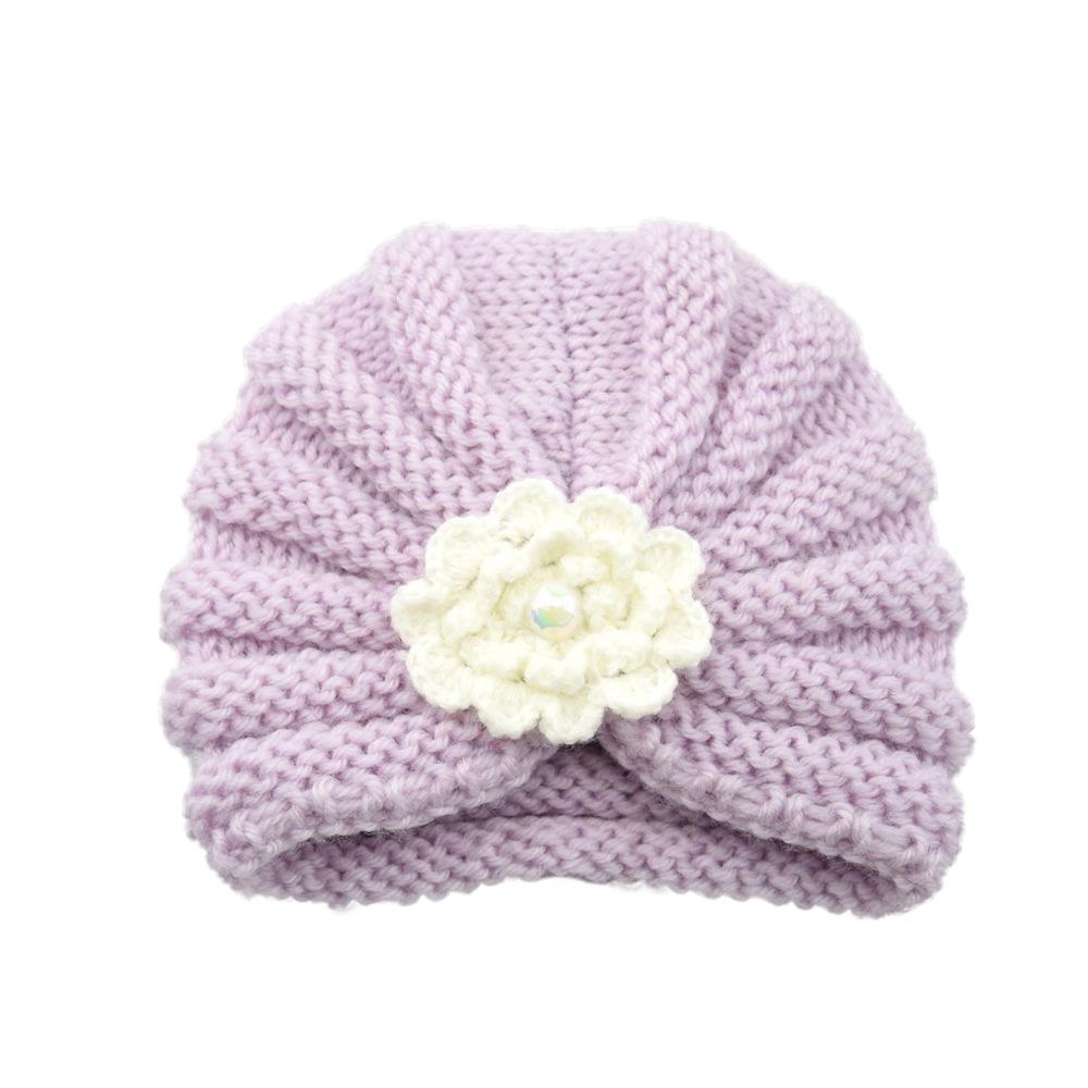 Детская шерстяная индийская шапка Camellia Pearl, теплая, вязаная, для новорожденных, на осень и зиму
