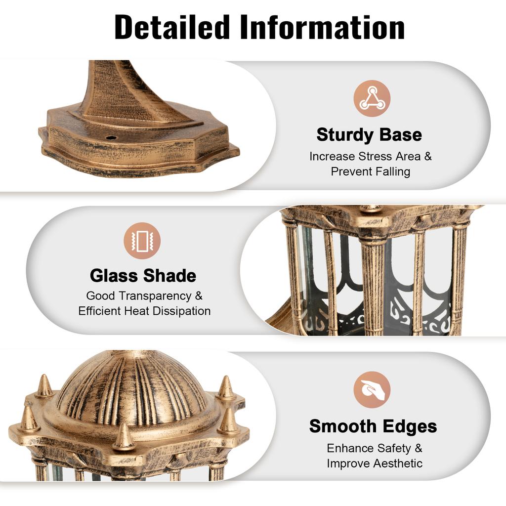Bymaocar E27 Антикварный Простой Настенный Светильник Бра Лампа для Веранды Садовый Внутренний и Наружный Экстерьер Классический Дизайн Клетки Декор Настенный Светильник