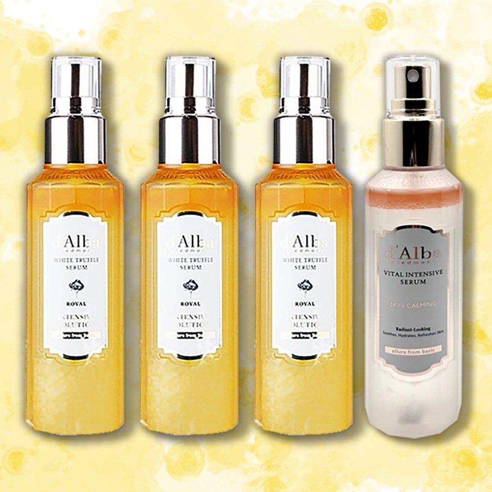 d'Alba White Truffle Royal Intensive Serum 3+Vital Intensive Serum 1