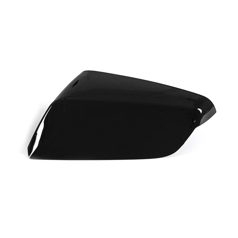 Рифмированная крышка зеркала заднего вида автомобиля, глянцевая черная боковая крышка зеркала с боковым крылом, автомобильные внешние аксессуары, пригодные для Chevrolet Malibu