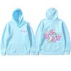 Sam and Colby Xplr Ghost Print Hoodie Men Women Retro Long
