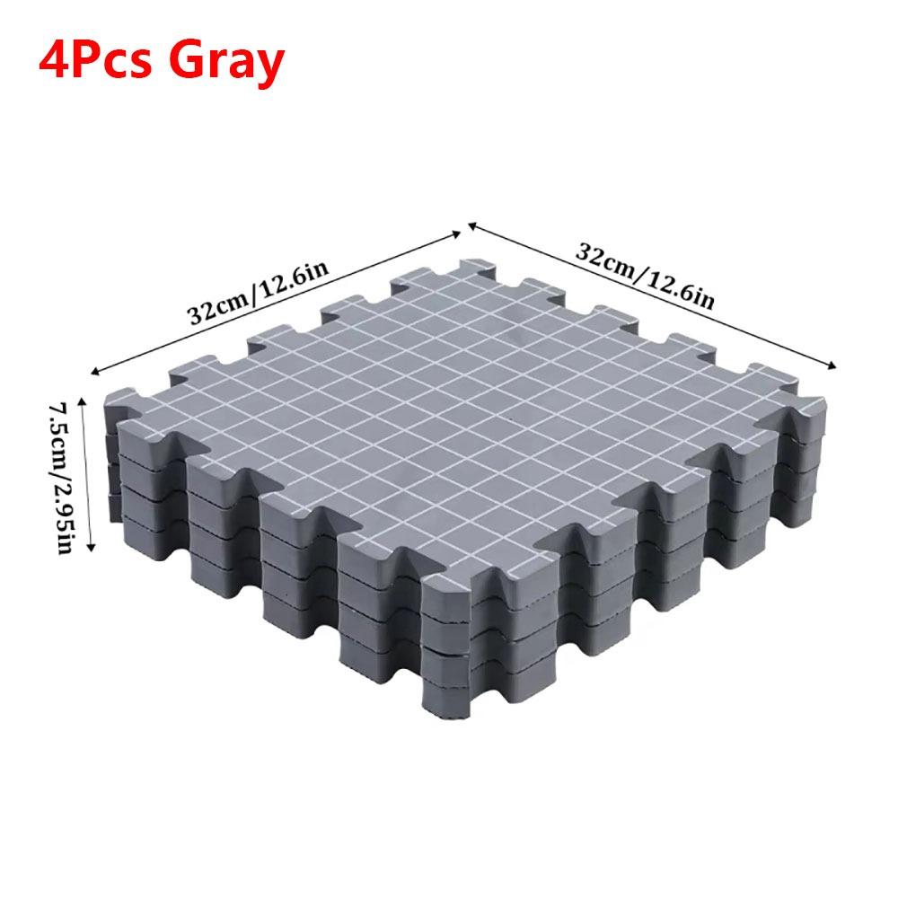 1/4Pcs Ultra Thick Knitting Block Mat Portable Grid Knitting Board New Foam Blocking Board