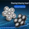 Universal Electric Shaver with 6D/7D Head and Bald Head Hair Clipper Blades