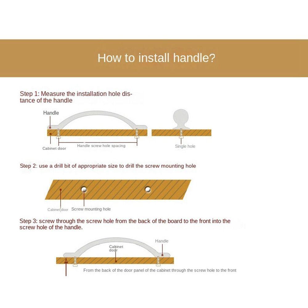 Aluminum Alloy Cabinet Door Knobs Hidden Invisible Clasp New Drawer Pull Handles  Cabinet