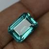 Fabulous Natural Bluish Green Sapphire 8.56 Ct Emerald Cut Certified Gemstone