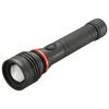 OHM Rechargeable LED Flashlight, 3000 Lumens | OHM Electric LH-VR3000Z-K 08-1068