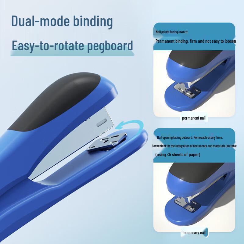 Deli No.12 Heavy Duty Stapler CN plug (adapter included)