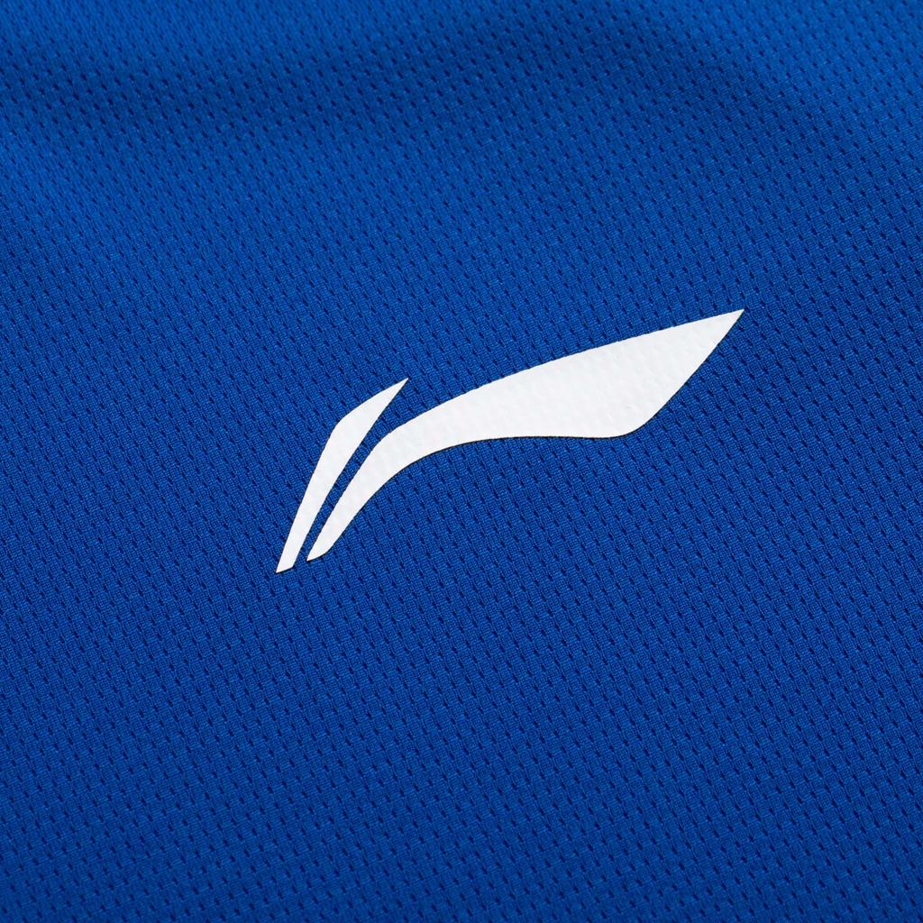 Li Ning Badminton Collection T Shirt Unisex Storm Blue AAYV157-5