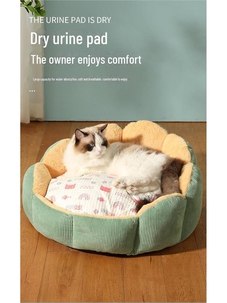 Премиальные салфетки для сбора мочи домашних животных: Плотные одноразовые гигиенические подгузники для собак и кошек