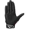 MIZUNO Size Baseball/Softball Gloves, Junior, Right-Handed, 1EJEY331, JM, Black/Red/Silver