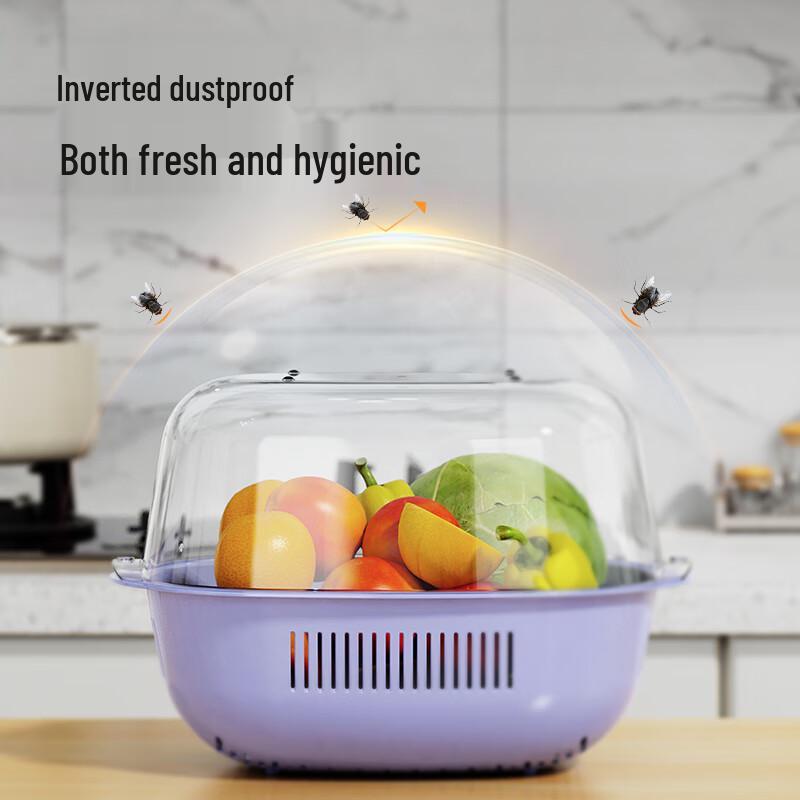 COOKER KING Double-Layer Kitchen Draining Basket
