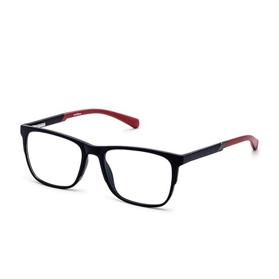 Intellilens | Компьютерные очки Zero Power Blue Cut | Антибликовое покрытие, легкий вес | Защита от ультрафиолета | Унисекс | Синий | Квадратный | Средний