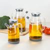 Масленка 600/800/1000 мл Стеклянная бутылка для масла с мерной шкалой Крышка из нержавеющей стали Термостойкая Бытовая кухонная масленка