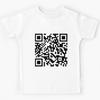 Never Gonna Give You Up QR Code Kids T-Shirt