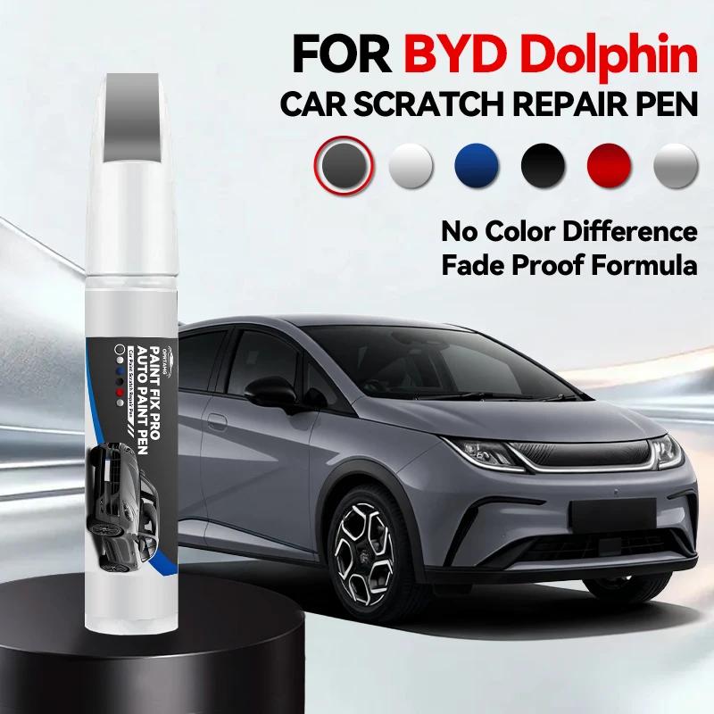 For BYD Dolphin 2021-2025 BNA1 Paint Repair Pen Touch Up Scratch Remover DIY Auto Accessories Black White Blue Gray Purple Pink