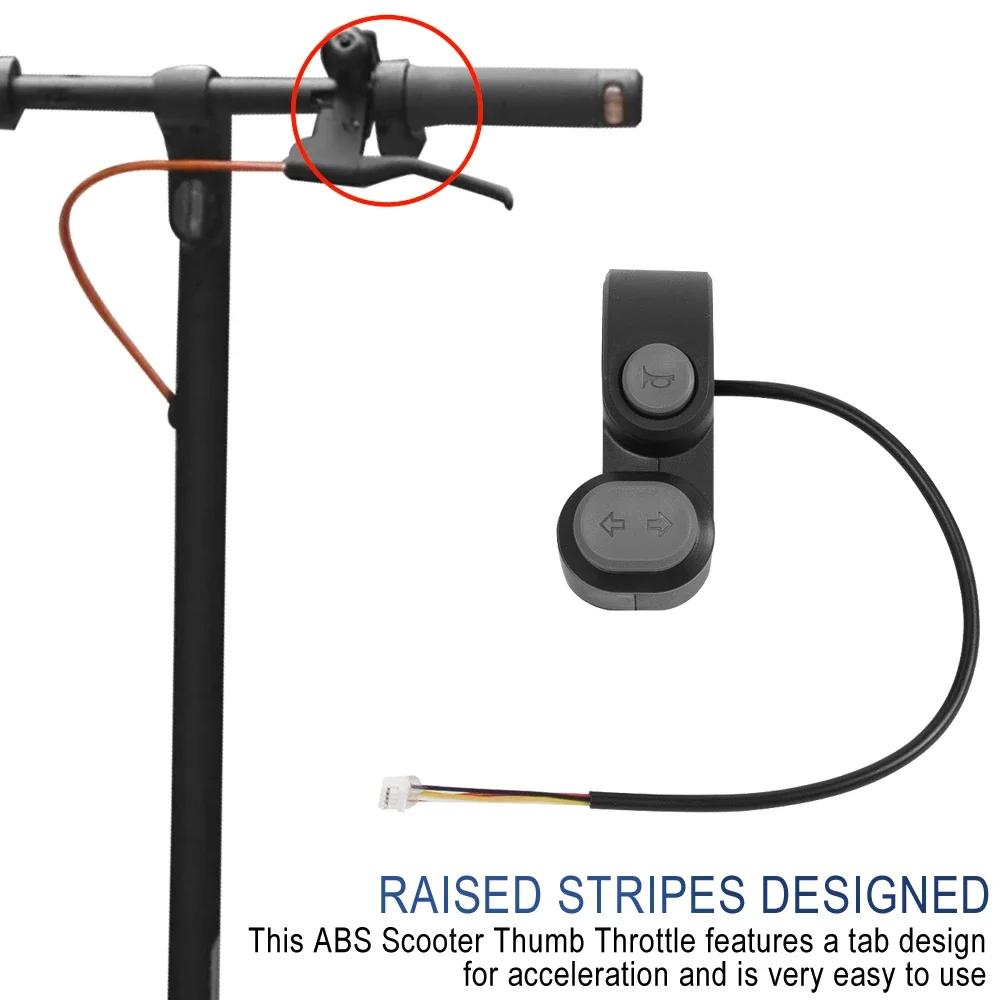 Horn Turn Signal Anti-collision Switch For Ninebot F2 Pro KickScooter Traffic safety Light E-Scooter Assistant Tool