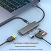 Алюминиевый концентратор Type-C «шесть в одном» с картридером SD/TF и USB-разъемом