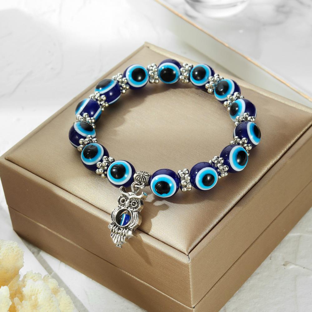 Хэллоуин, новый стильный браслет, нежный браслет для глаз, подарок, модный браслет унисекс с дьяволом, элегантный браслет со слоном и черепахой