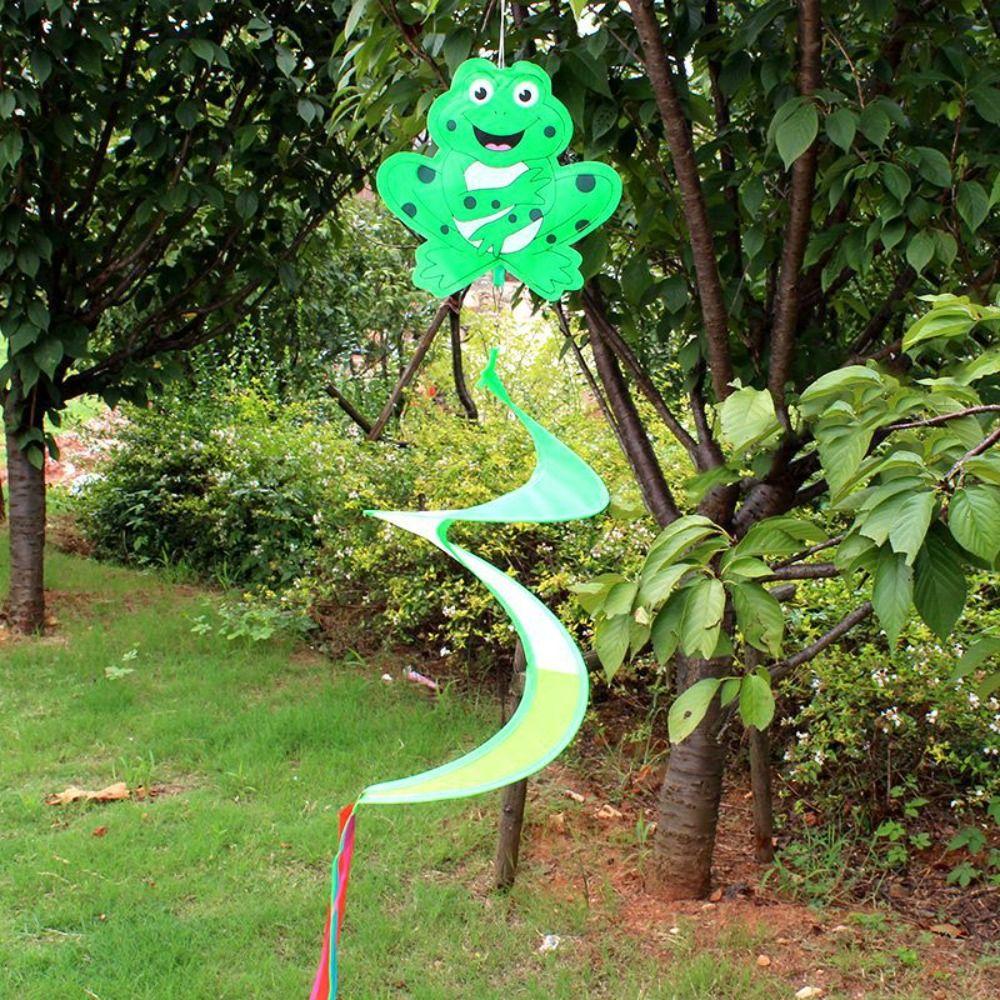 Colorful  Rotate Windmill Hanging Wind Spinner Landscape Decorations Children Craft  Garden