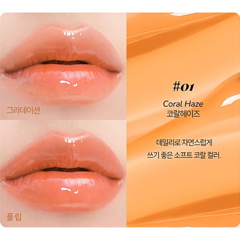 [Limited Edition] reply:me Zanmang Loopy Pouch Lip Tint Set 01 Coral Haze – 6 Mini Lip Tints Kit(1.5ml x 6)