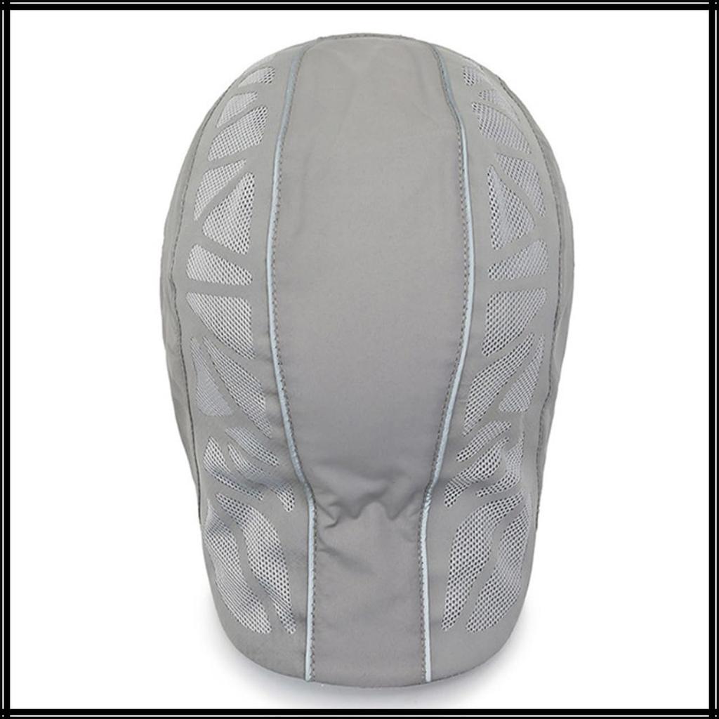 Hat Cap Mesh Sunshade Quick Drying Outdoor Casual Simple CZA501 [White Fang] Men's (Light Gray)
