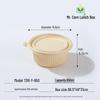 Mr. Corn Disposable 650ml Degradable Round Meal Box
