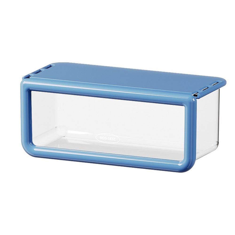 Plastic Mirror Cabinet Storage Box Dopamine Cosmetic Storage Box Drawer Style Storage Box Office
