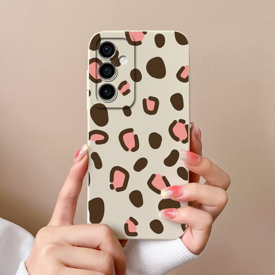 For Samsung Galaxy M15 A55 Ultra F15 A15 S24+ Case Popular Fashion Labels Anti Drop Matte Soft Liquid Silicone Shockproof Phone Cover Capas For Galaxy