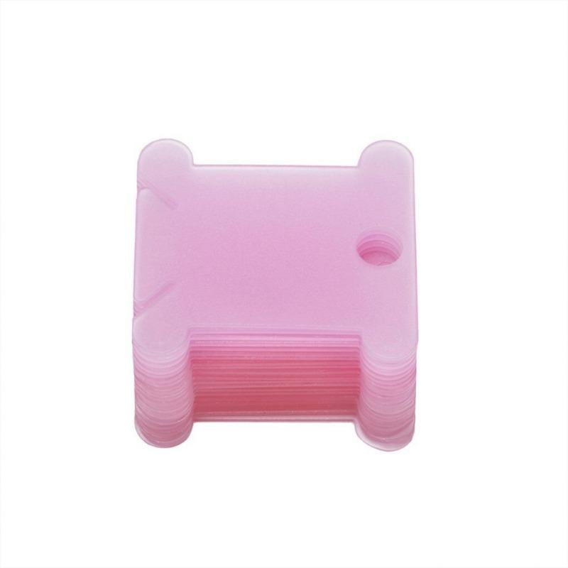 50PCS/Set Plastic Bobbins Floss Set Spool Thread Card Embroidery Floss DIY Stitch Organizer Holder Sewing Tools