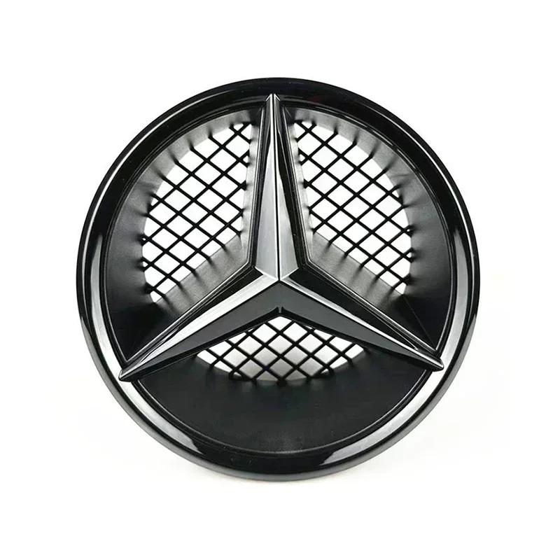 3D Эмблема Звезда Логотип на Решетку Радиатора Автомобиля Для Mercedes Benz W204 W205 W213 X253 A B C E S CLA GLB GLC GLE GLS Аксессуары