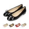 Ballet Flats, Comfortable Pumps for Jumping, Cushioned, Flat, Round Toe, Ribbon Detail, Stylish,