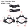 1Pcs Handlebar Frame Pipe Phone Headlight Bracket Multifunctional Clamp  For 18.5-33.5mm Front Fork