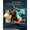 Certified Vesa 8k Cable Displayport 8k Dp Cable 8k60hz 4k144hz 2k240hzhbr3 Support 324gbps Braided Display Cable For Gaming Monitor Graphics Pc